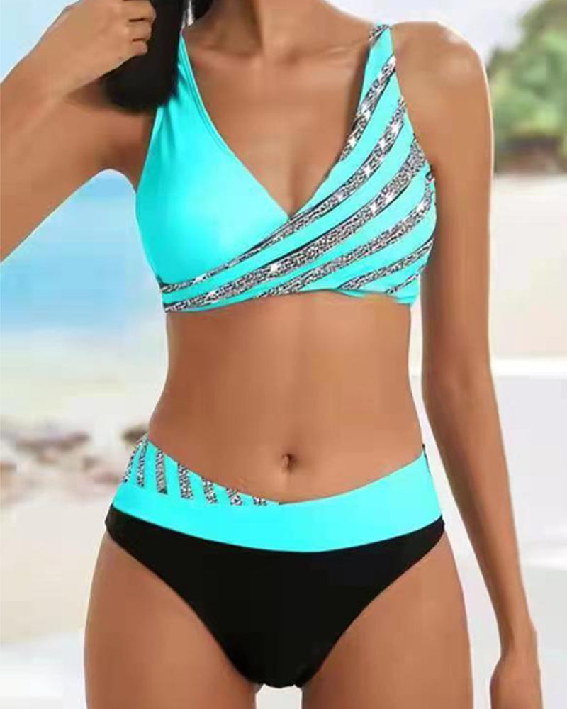 Mona - Hete bikini met print